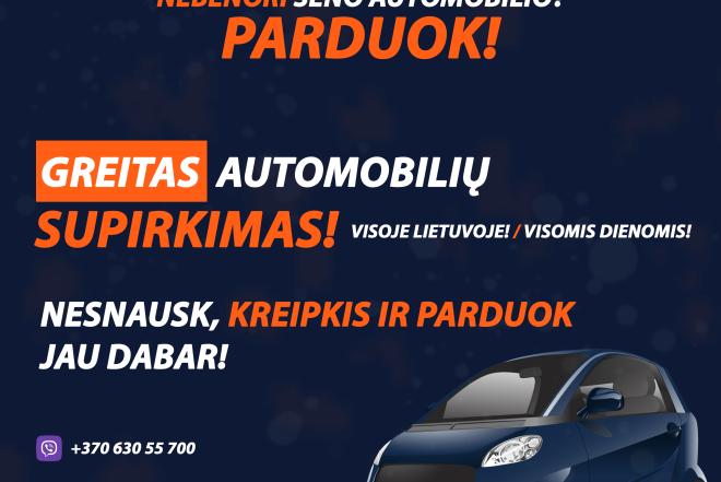 Greitas automobilių supirkimas visoje Lietuvoje!-0