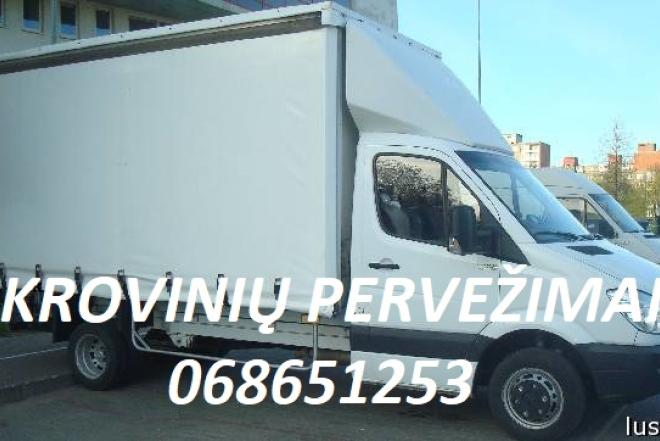 Krovinių pervežimai Klaipėdoje ir po Lietuvą +37068651253-0