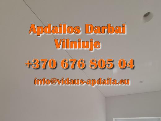 Apdailos darbai Vilniuje - Vidaus-apdaila.eu-3