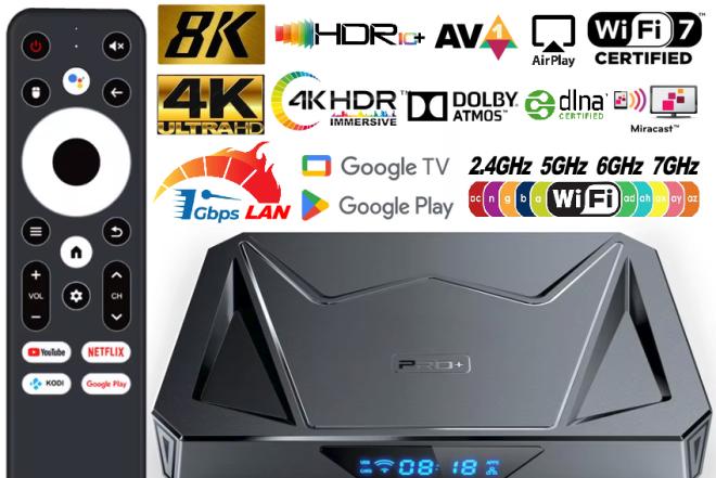 NAUJAS! 8K ULTRA PRO+ TV-BOX-VIRŠ 1000 GOOGLE TV-KANALŲ NEMOKAMAI!-0