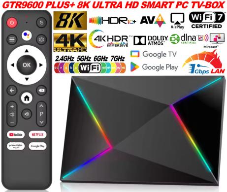 NAUJAS! 8K ULTRA PLUS+TV-BOX-VIRŠ 1000 GOOGLE TV-KANALŲ NEMOKAMAI!-0