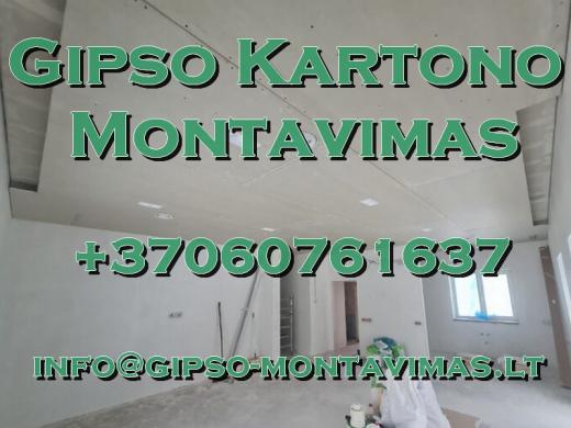 Gipso kartono montavimas - gipso-montavimas.lt-0