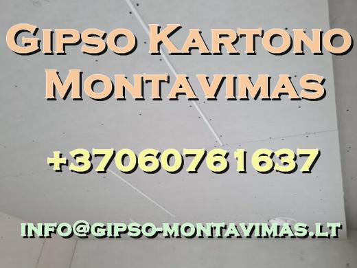 Gipso kartono montavimas - gipso-montavimas.lt-1