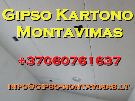 Gipso kartono montavimas - gipso-montavimas.lt-3